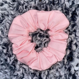 Pastel Pink Scrunchie