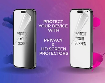 Protector de pantalla para iPhone Privacidad Protector de pantalla compatible con iPhone 17 Pro Max iPhone 16 iPhone 14 Pro Max iPhone 16e iPhone XS iPhone 11