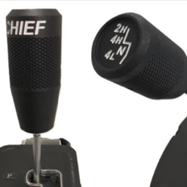 Jeep JK Custom Engraved Shift Knob Set - Automatic Transmission