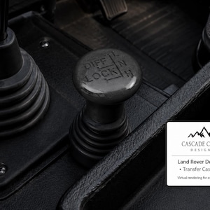 Land Rover Defender Transfer Case Knob