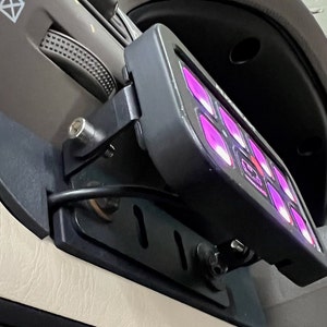 Lexus GX470 Mounting Plate for AuxBeam 8 Gang Panel