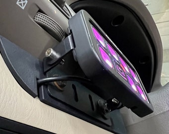 Lexus GX470 Mounting Plate for AuxBeam 8 Gang Panel