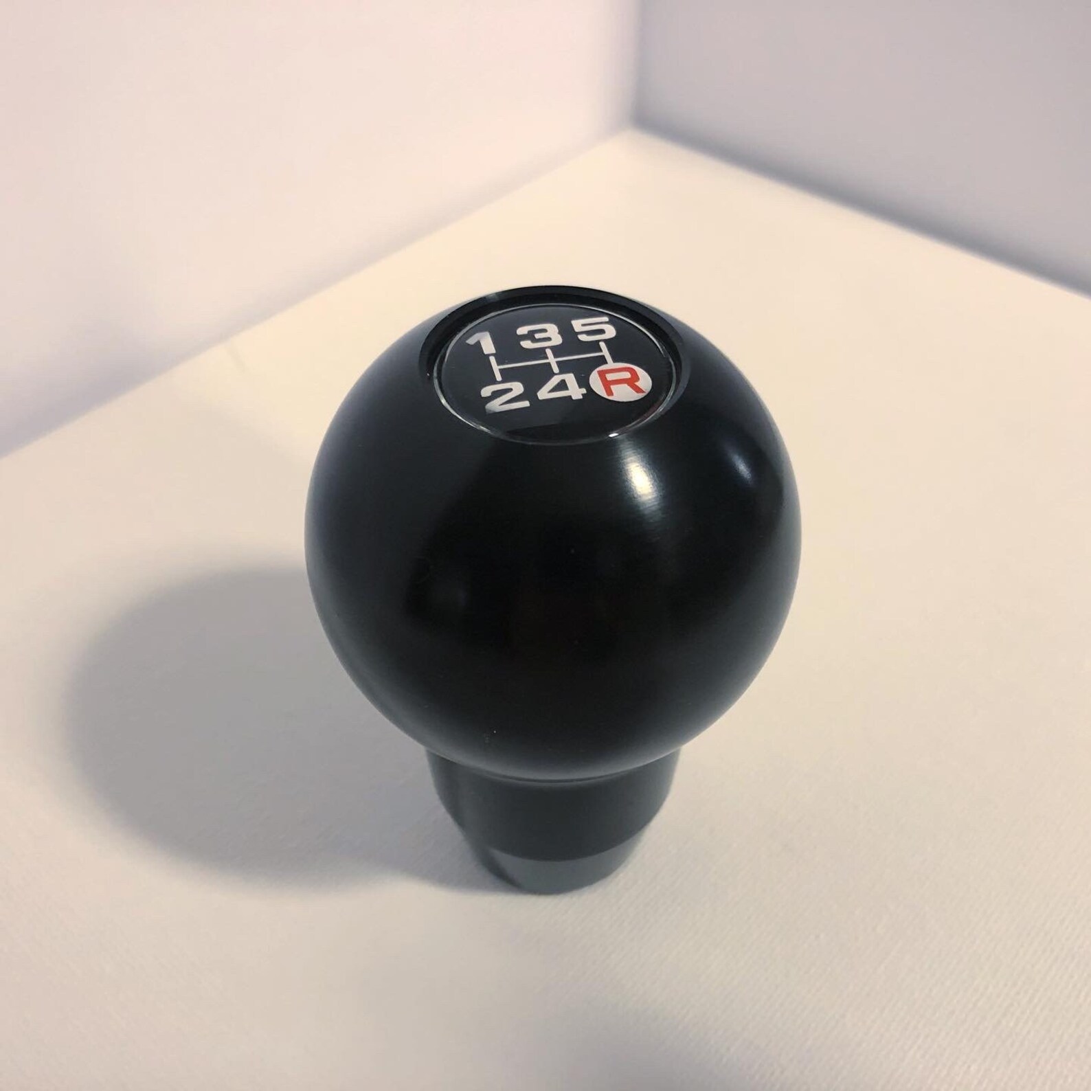 5speed Anodized Shift Knob Black Etsy