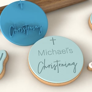 Christening Cookie Stamp