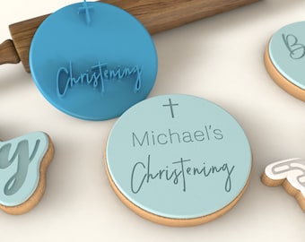 Christening Cookie Stamp