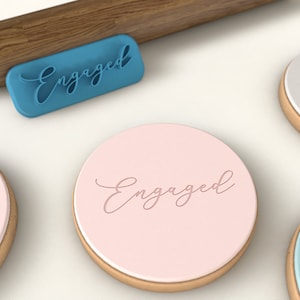 Engaged - Cookie Stamp
