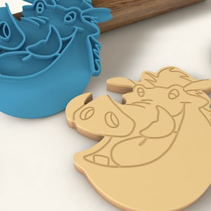 The Lion King Pumbaa Set - Cookie Cutter & Stamp
