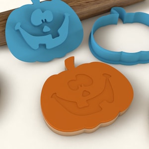 Pumpkin - Halloween Cookie Cutter & Stamp