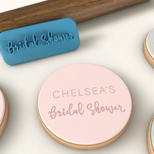 Bridal Shower Cookie Stamp