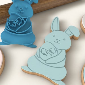 Easter Bunny Cookie Cutter & Stamp