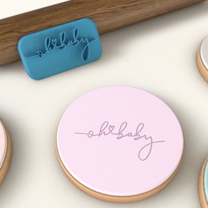 Oh Baby Cookie Stamp