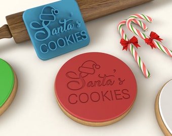 Santa's Cookies - Christmas Cookie Stamp