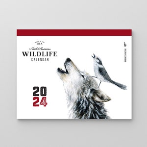 2024 Wildlife Calendar (NOT 2025!)