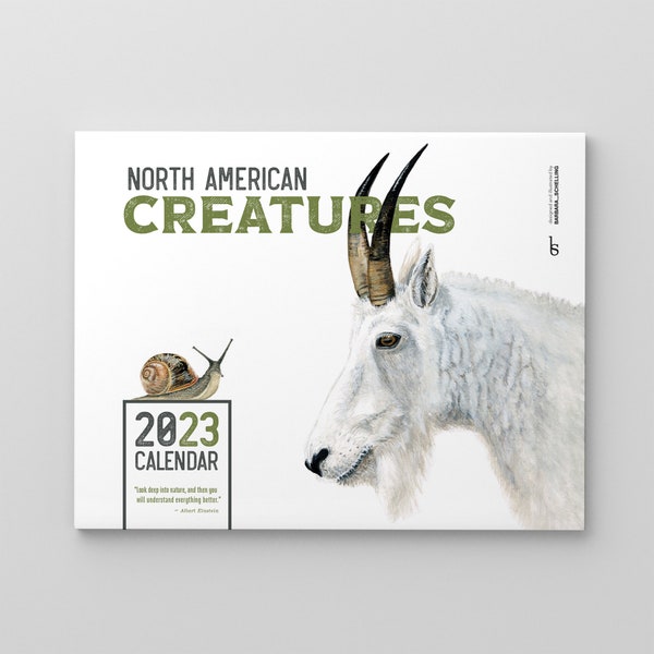 2023 North American Creatures Calendar