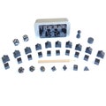 I Play Black - The Board Game Survival Kit - Always Play Board Games in Your Favourite Colour! - Board Game Pieces and Dice - TTRPG - DND