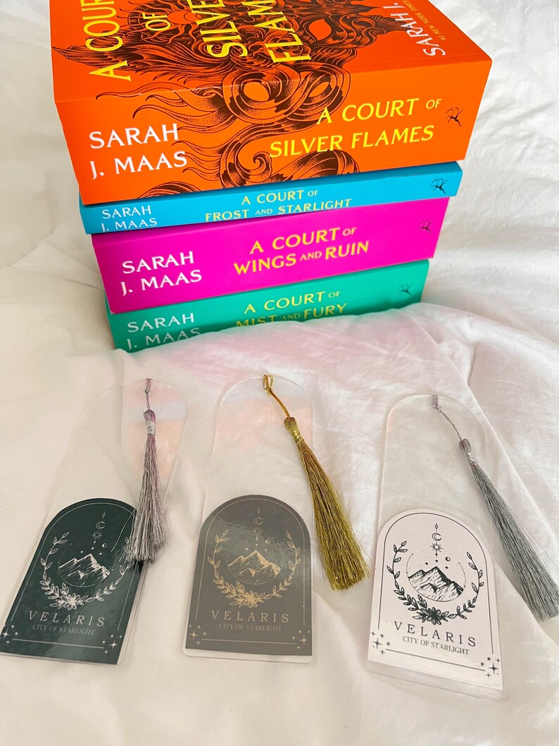 Ruination Bookmark Acotar Bookmark, Velaris Bookmark, a Court of Thorns and Roses ...