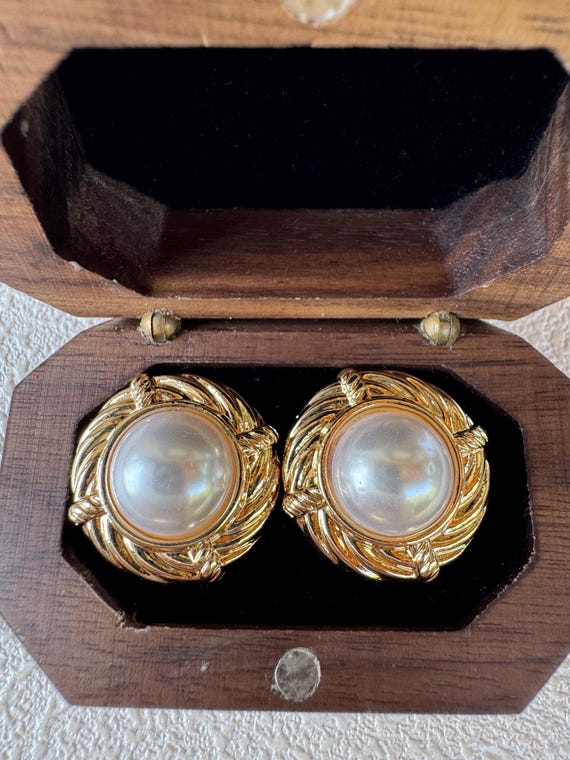 Orecchini Di Perle Barocche Vintage Oro - Pendenti Con Perle Irregolari E Rotonde Bianche, Gioiello Da Sposa Boho