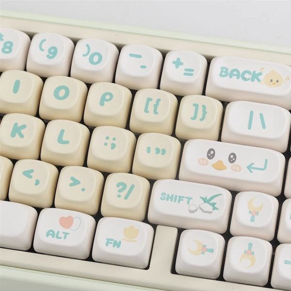 Duck Keyboard Caps Etsy