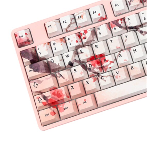Wash Painting Cherry Keycaps108 PCS, Cherry MX Keycap Set, Keyboard