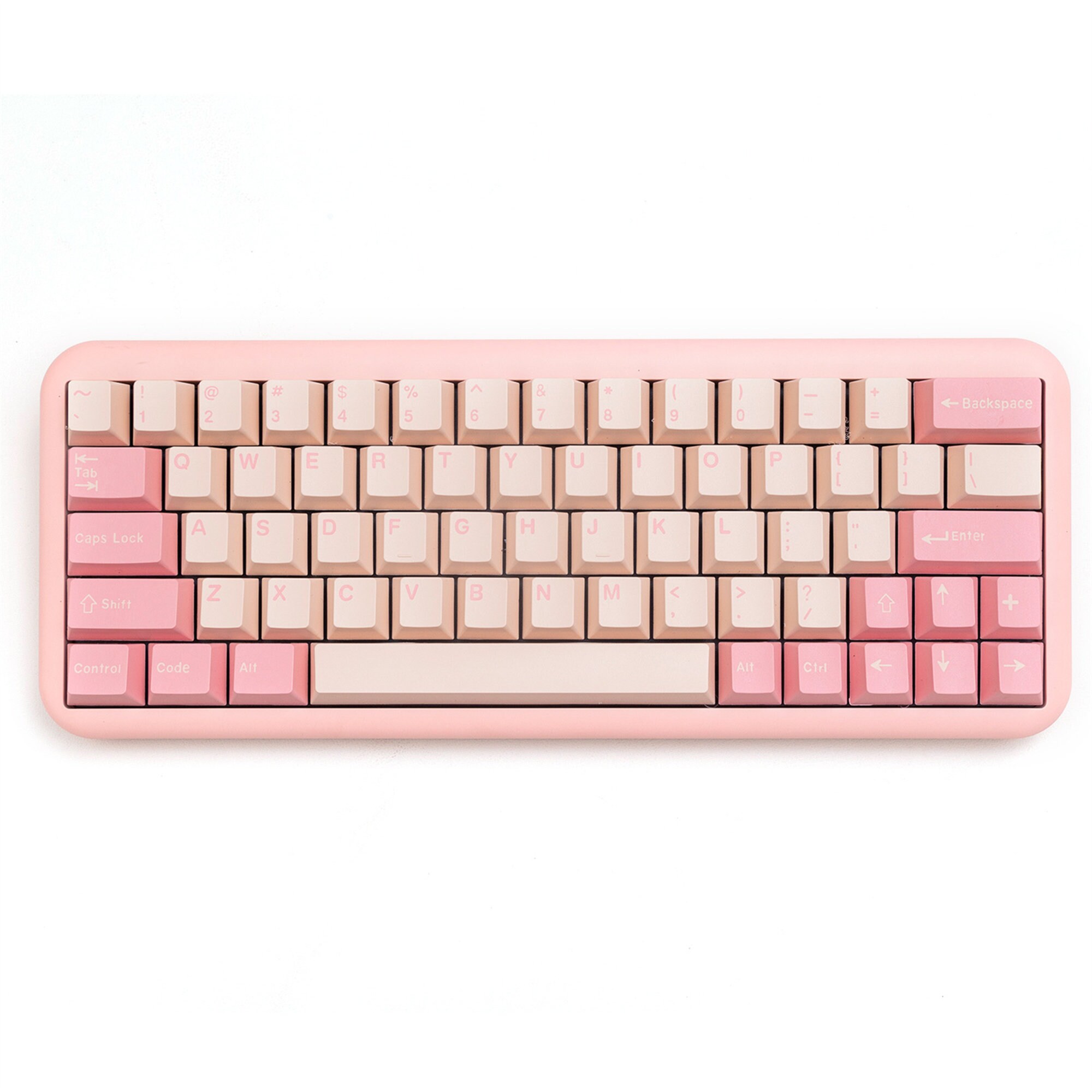 173pcs Light Pink Gradient Keycaps Cherry Keycap Set Pastel Etsy