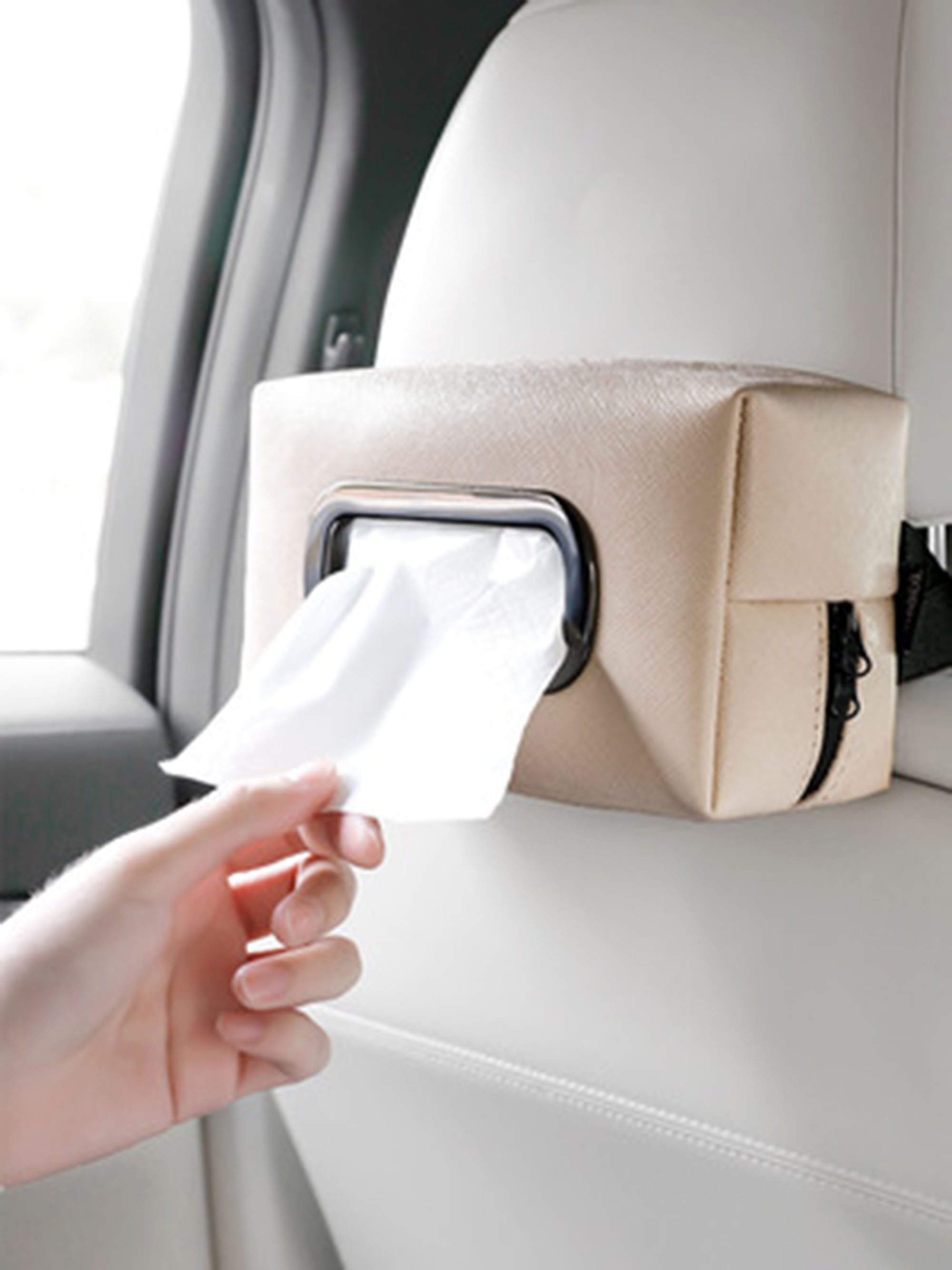 PU Leather Car Tissue Box Car Multi Scene Decorative Armrest Etsy