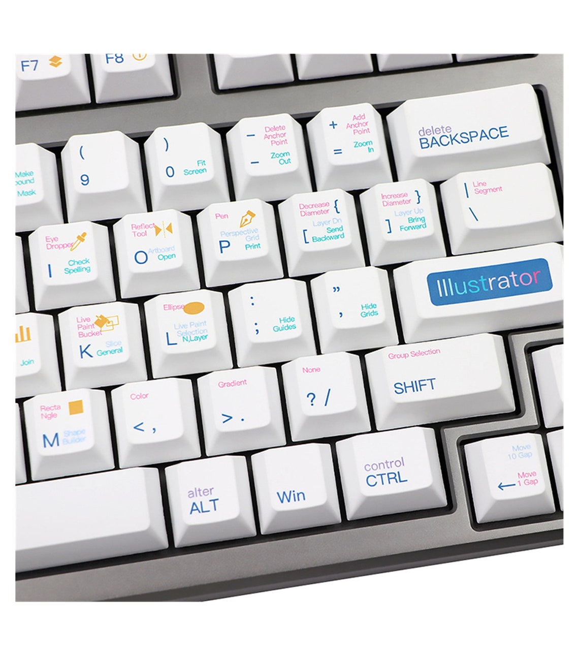 CAD AI Shortcut Theme Keycaps136 PCS Cherry Keycap Set Good Etsy