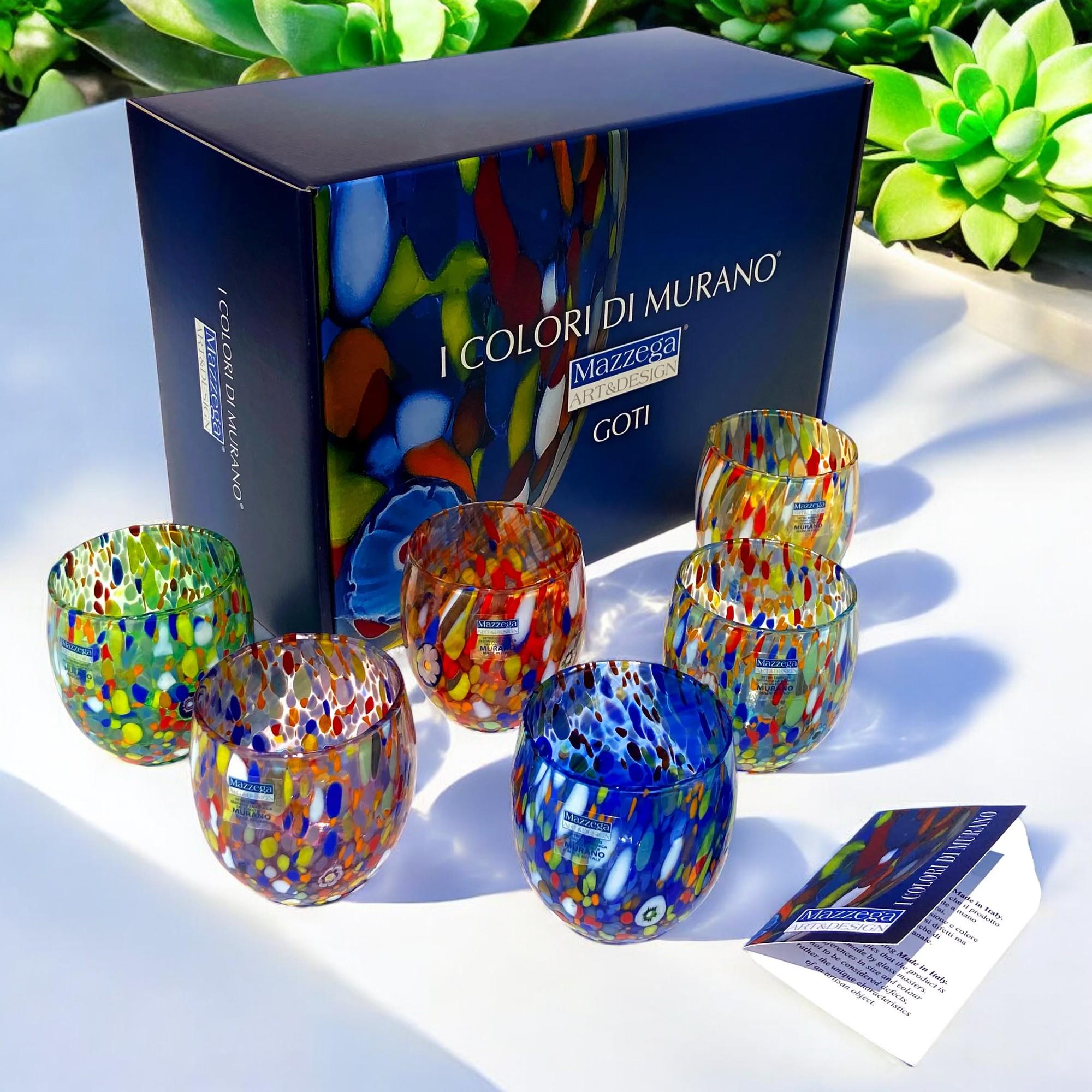 MURANO de majo デマヨ社製 1988'ムラーノ グラス 大皿 MURANO GLASS 1988'ムラーノ グラス プレート 大皿 - メルカリ