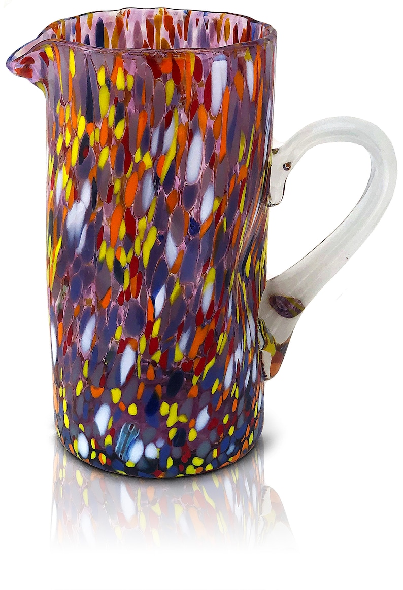 Carafe en verre Les Couleurs de Murano. CLASSIQUE, 1 litre Violet