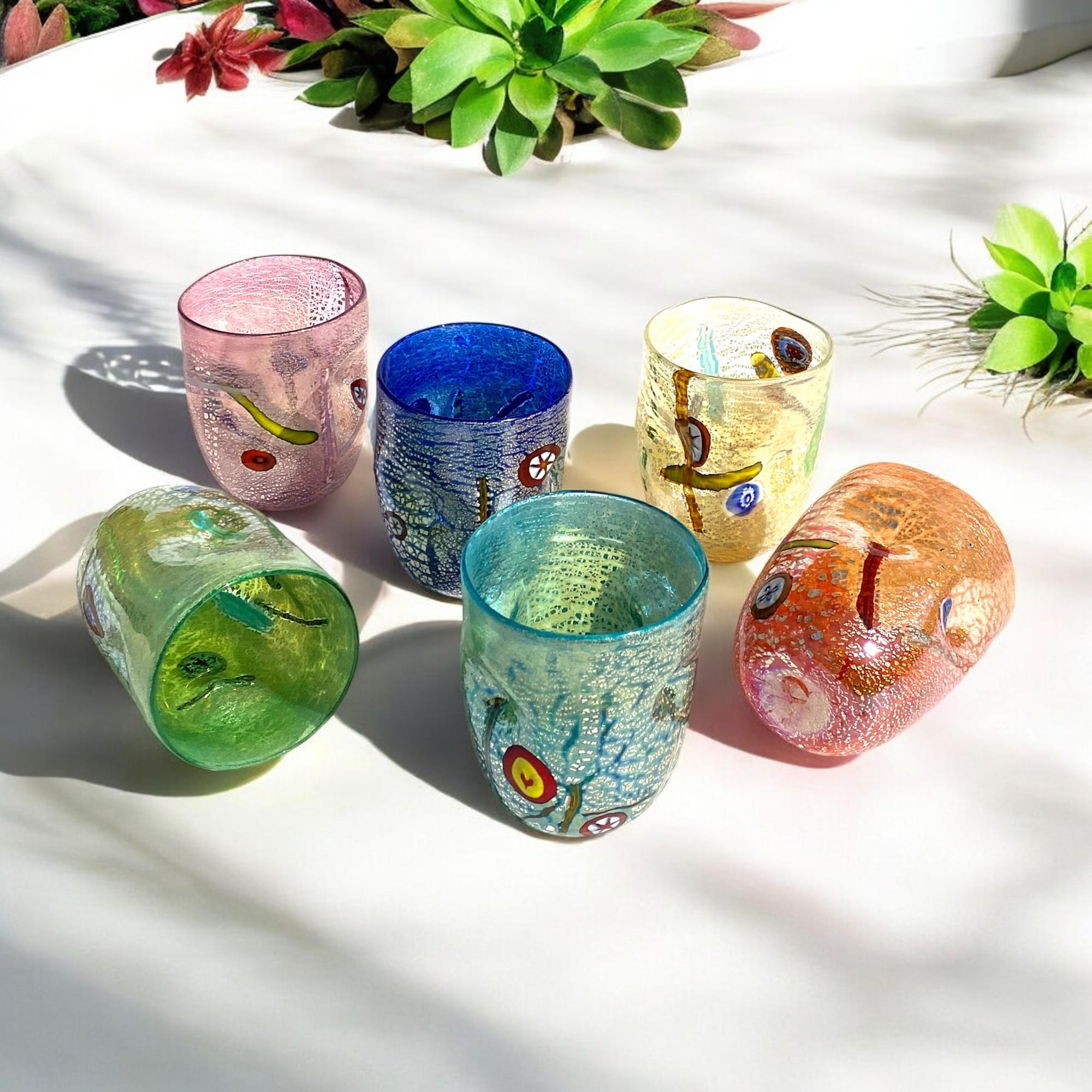 ムラーノ島で作られたムラーノガラスの GIORGIONE グラス - スペシャル