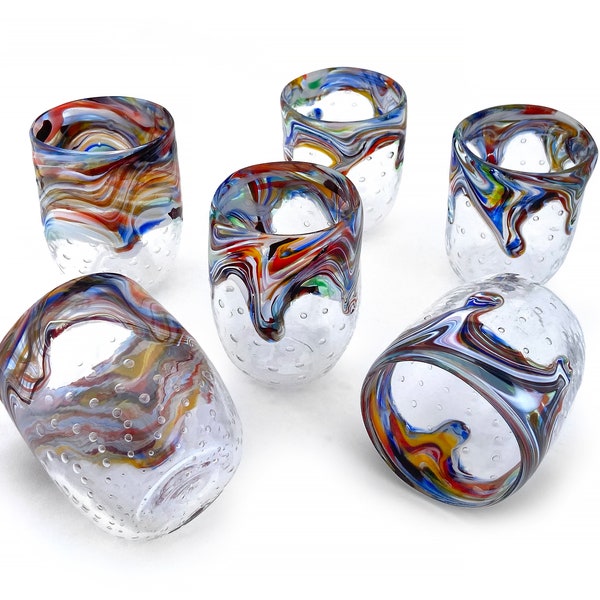 6 SPECIAL EDITION Glasses, in Murano glass - LONGHI