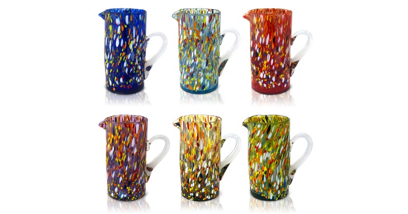 Carafe en verre Les Couleurs de Murano. CLASSIQUE, 1 litre image 1