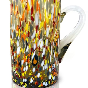 Carafe en verre Les Couleurs de Murano. CLASSIQUE, 1 litre Ambra