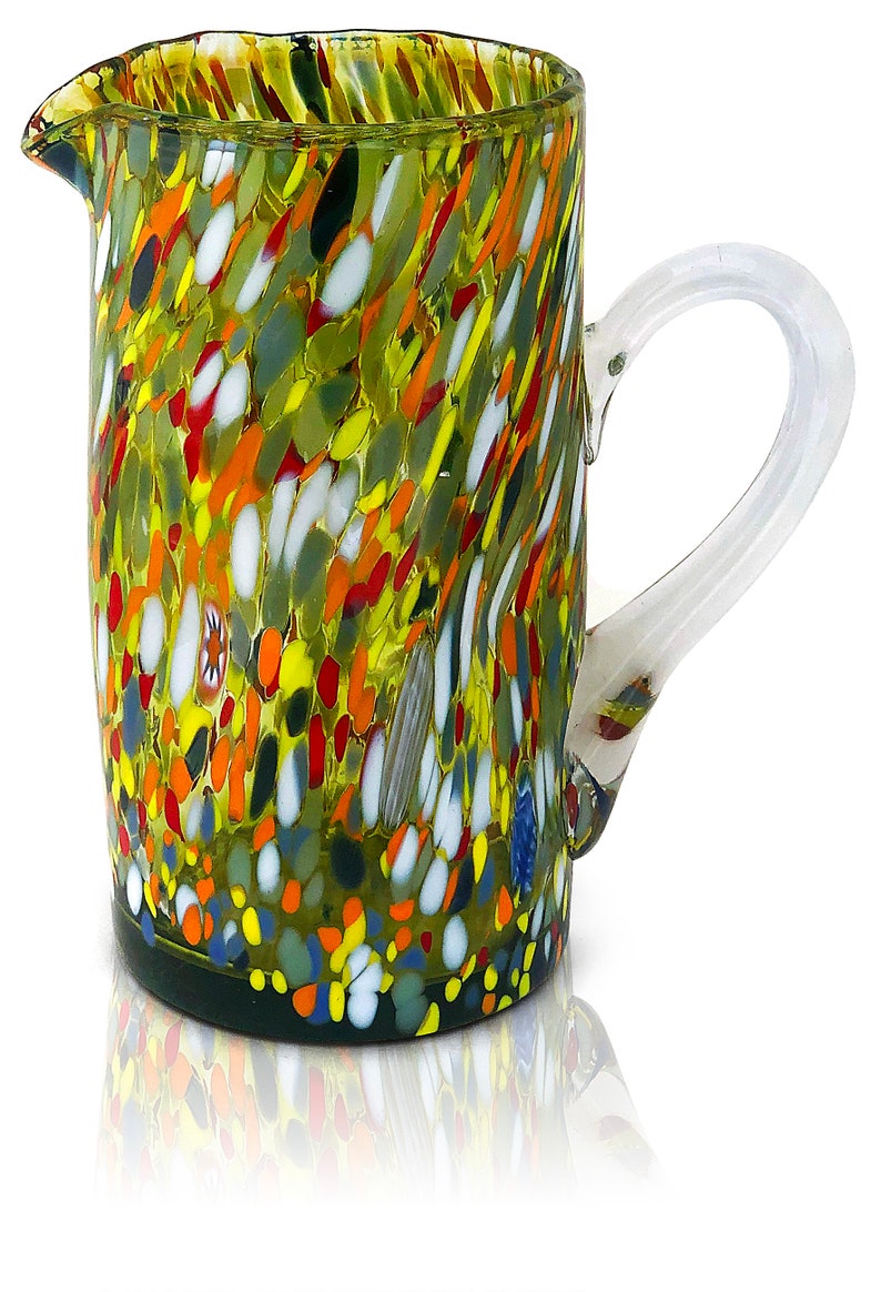 Carafe en verre Les Couleurs de Murano. CLASSIQUE, 1 litre Vert