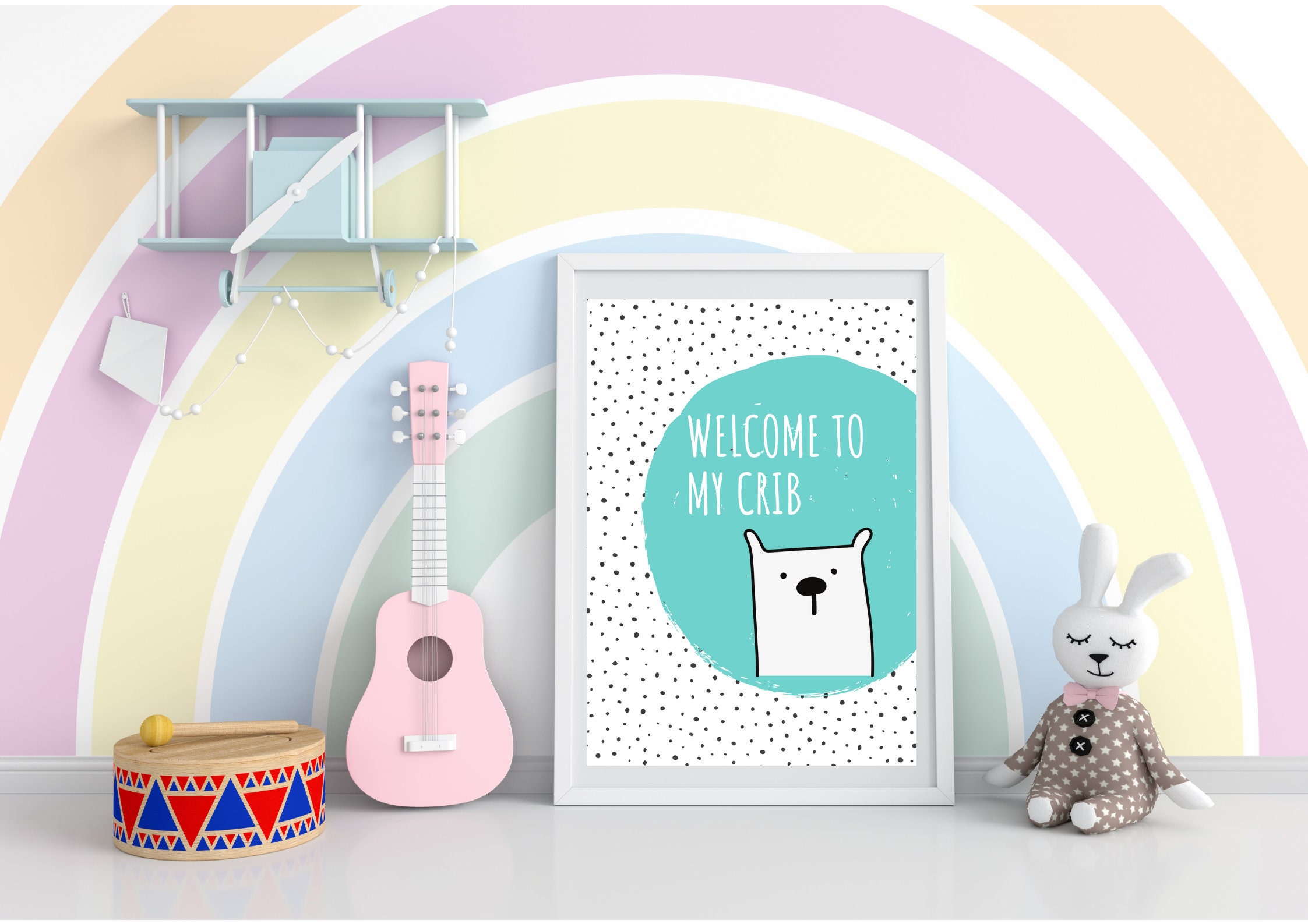 Nursery Decor. Baby's room. Babies room art. Little Etsy