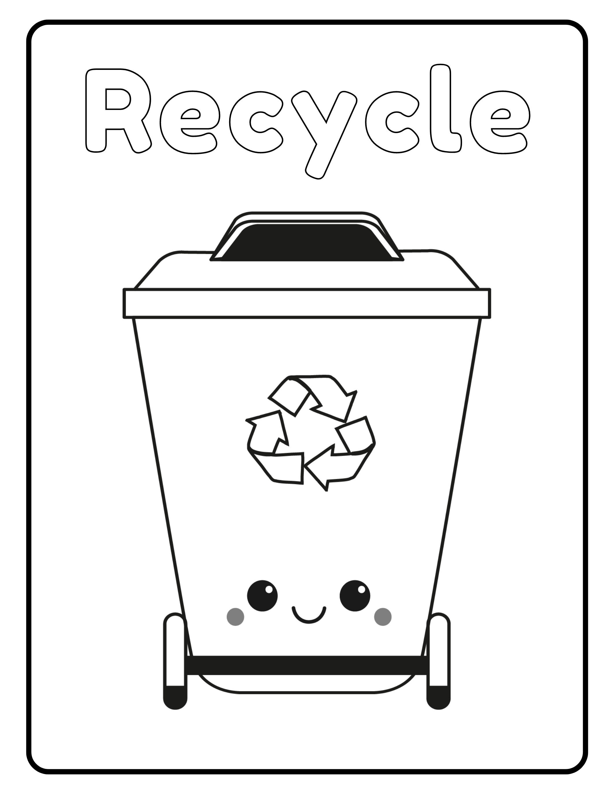 Coloring Sheets for Kids - How I Save the Earth - Earth Day Coloring ...