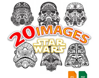 Download Star Wars Mandala Etsy