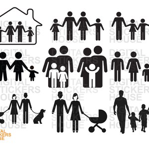 Free Free 345 Stick Family Svg Bundle SVG PNG EPS DXF File