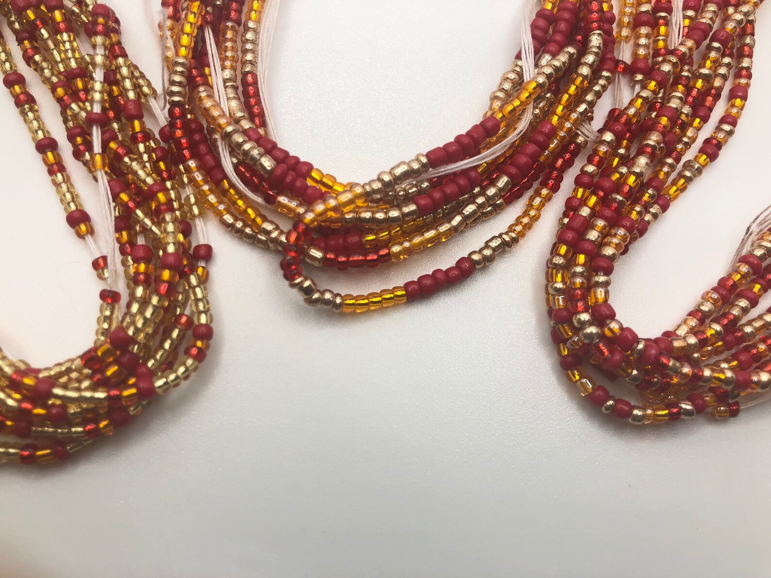 3 for 12 Permanent/ Tieon Waist Beads Sets Etsy