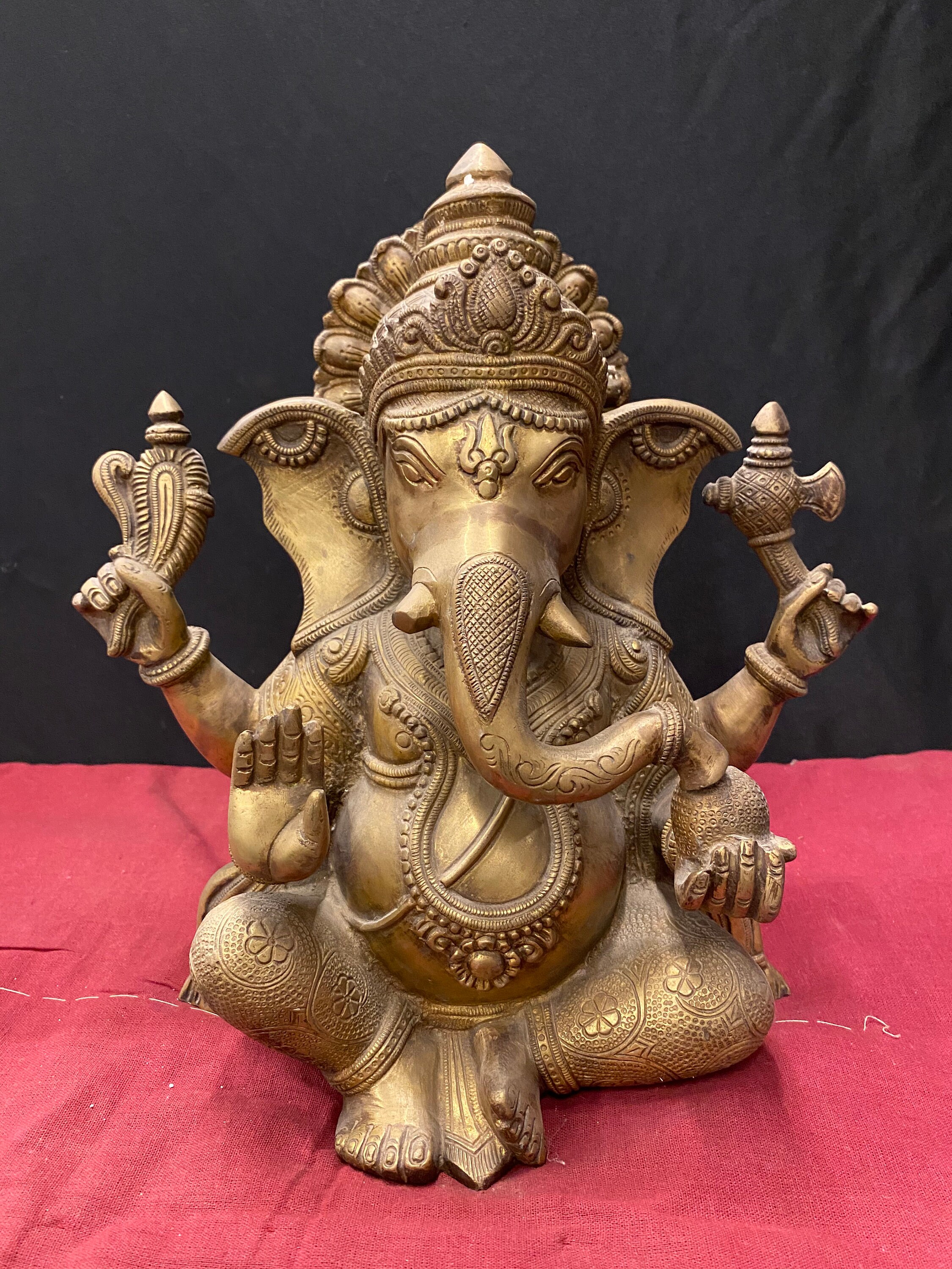 Bronze ganesh brass ganesh ganesha sculpture ganesha Etsy