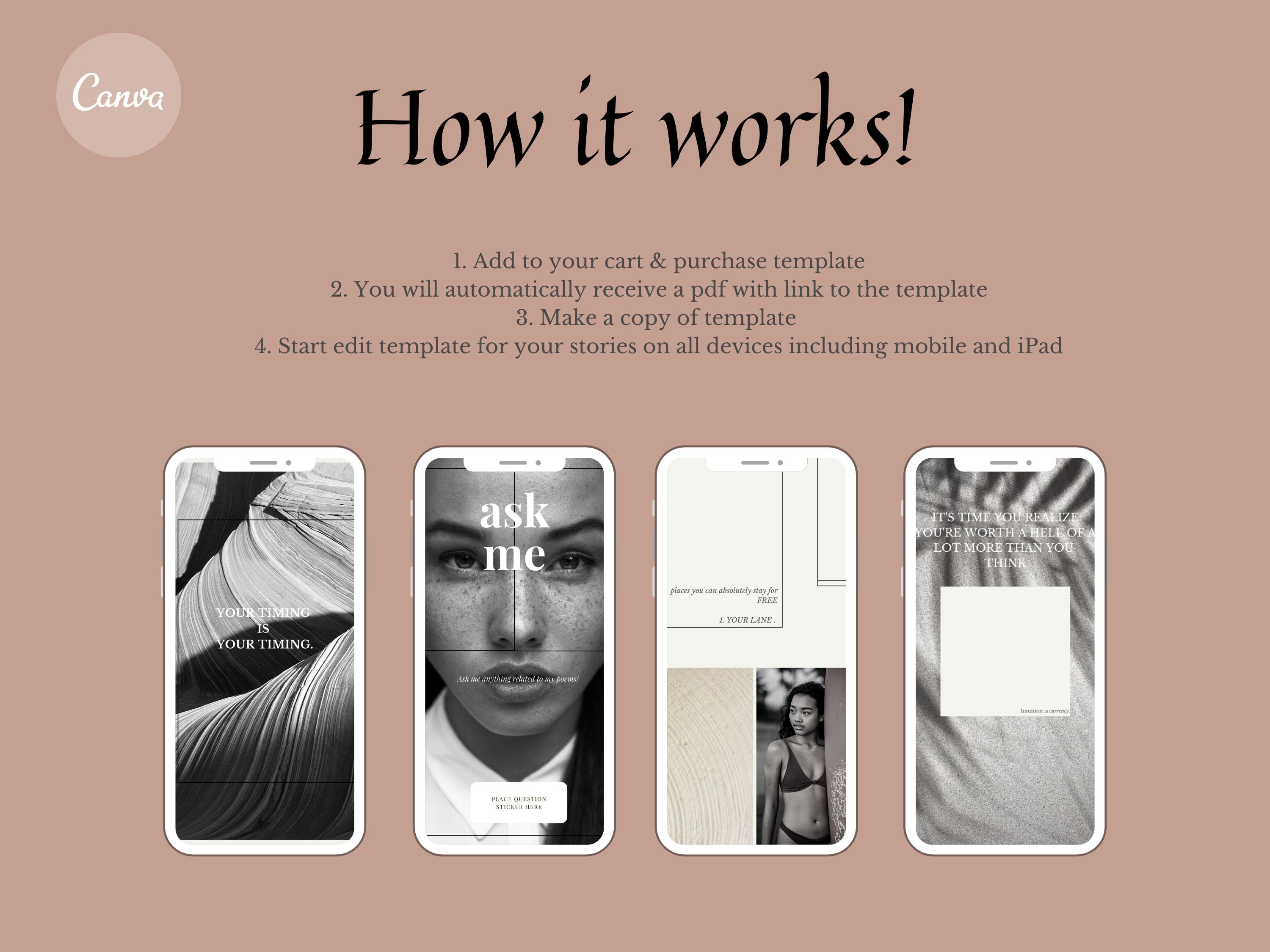16 Poem Minds Instagram Story Template Instagram Template Etsy UK