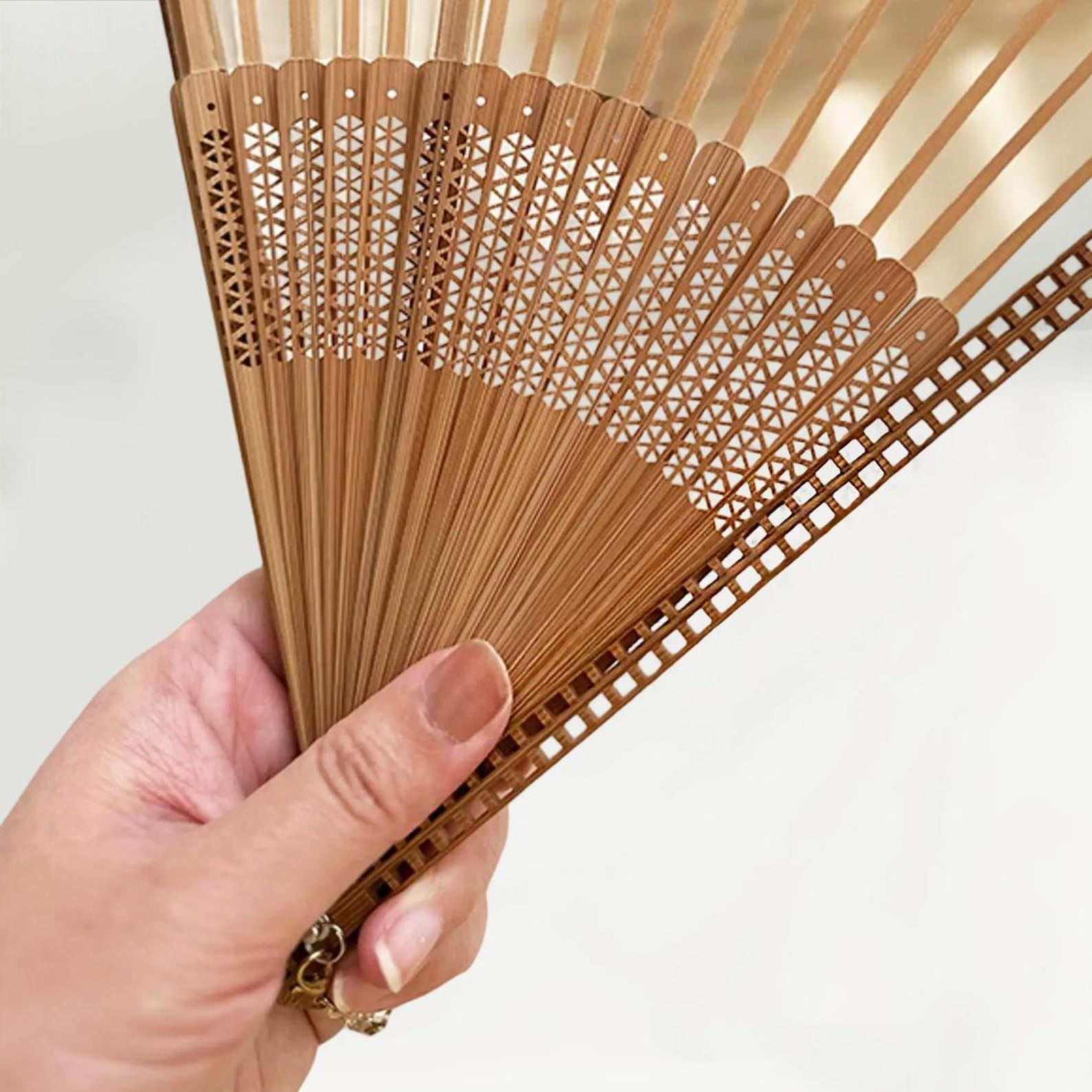 Portable Folding Fans, Wedding Hand Fan, Summer Prom Fan, Party Favors ...