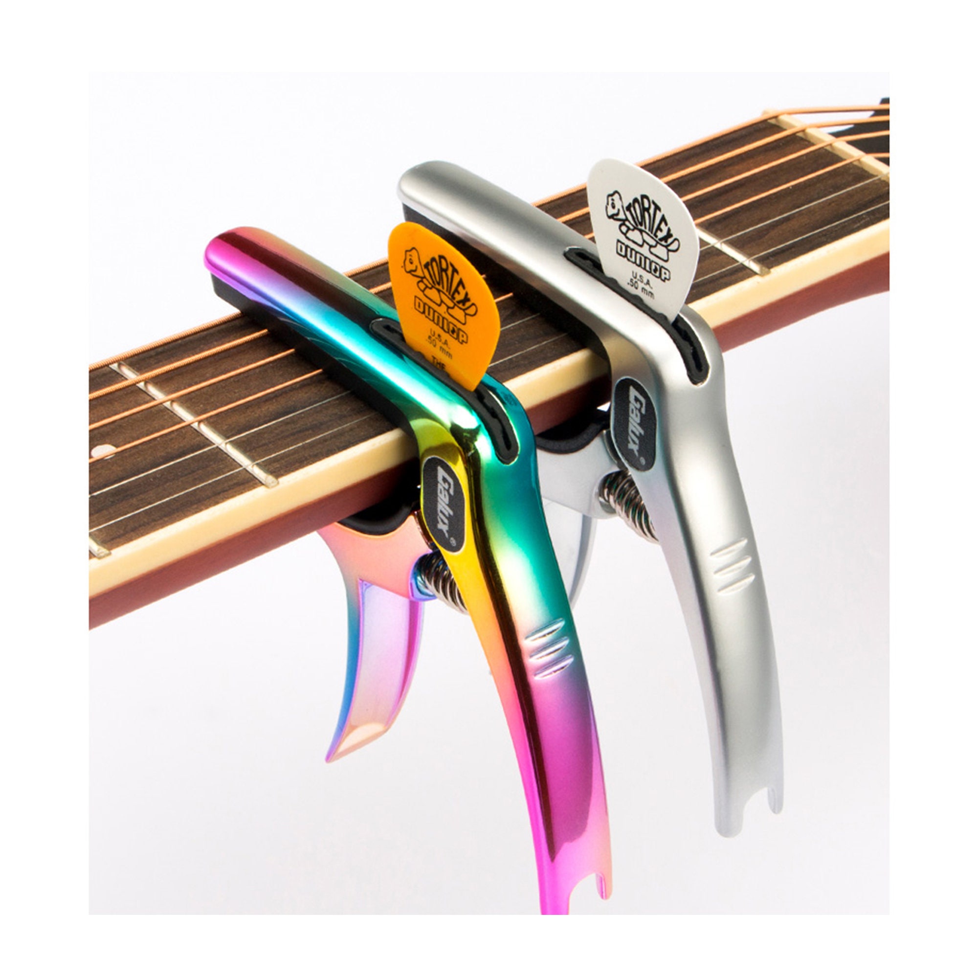 Colorful Guitar Capo, Metal Guitar Capo, Folk Guitar Capo, Pitch