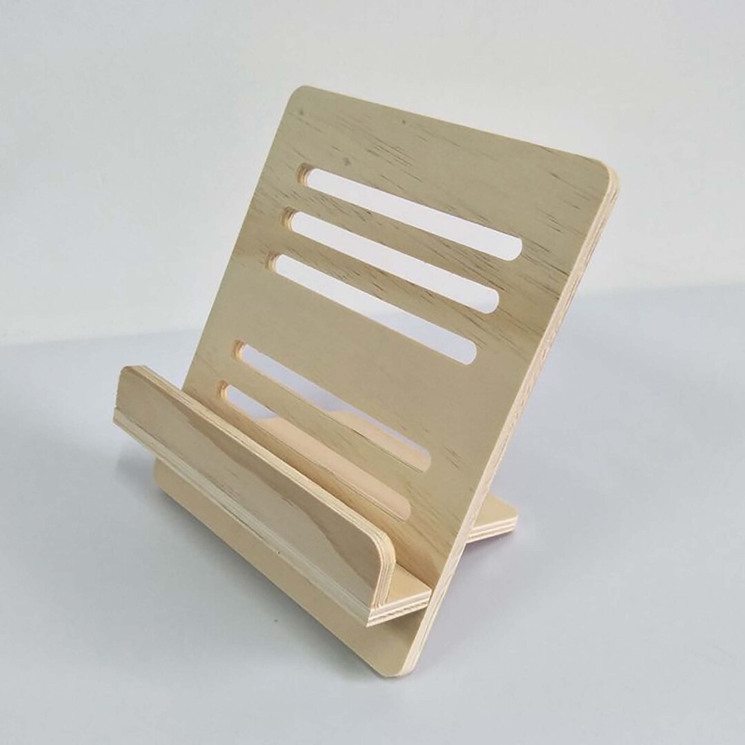 Personalized Adjustable Pine Guqin Music Stand, Desktop Music Stand