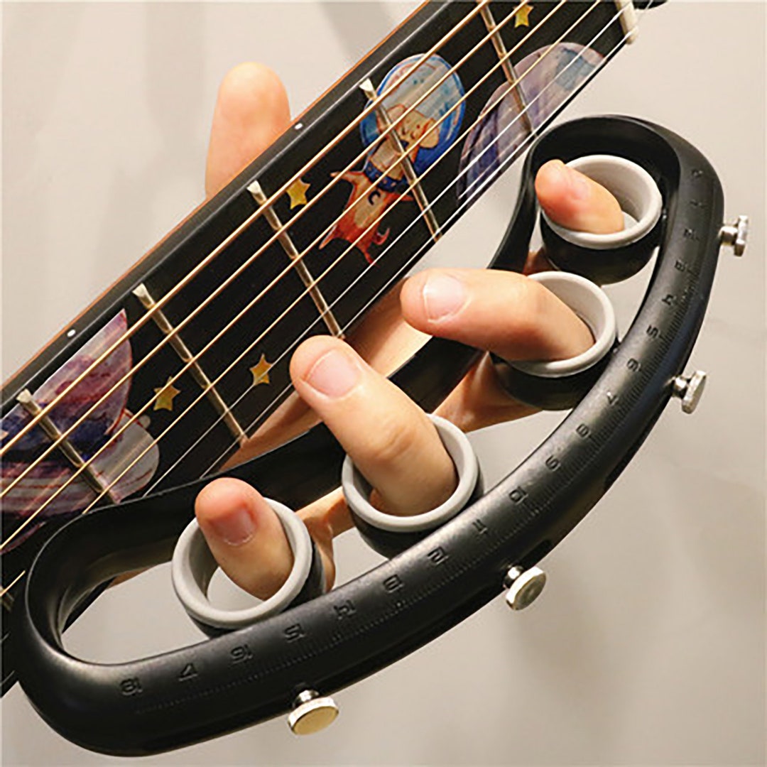 Guitar Finger Trainer,finger Expander Hand Training Auxiliary Artifact
