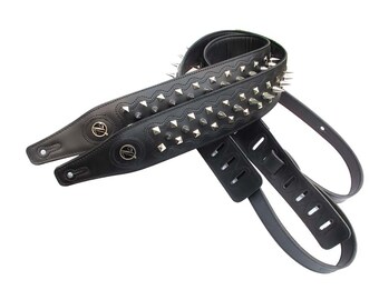 Heavy Metal Guitar  Straps, Fashion Guitar Straps, Rock Guitar Straps, Leather Guitar  Straps, Unisex Guitar Straps