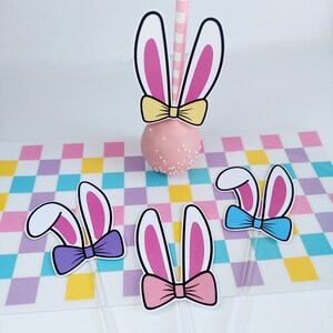 Bunny Cupcake Toppers, Bunny Party, Easter Party Decorations