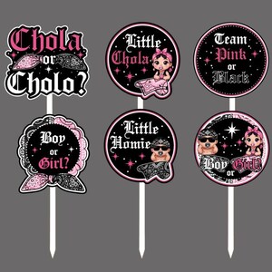 Chola or Cholo Baby Gender Reveal - Etsy