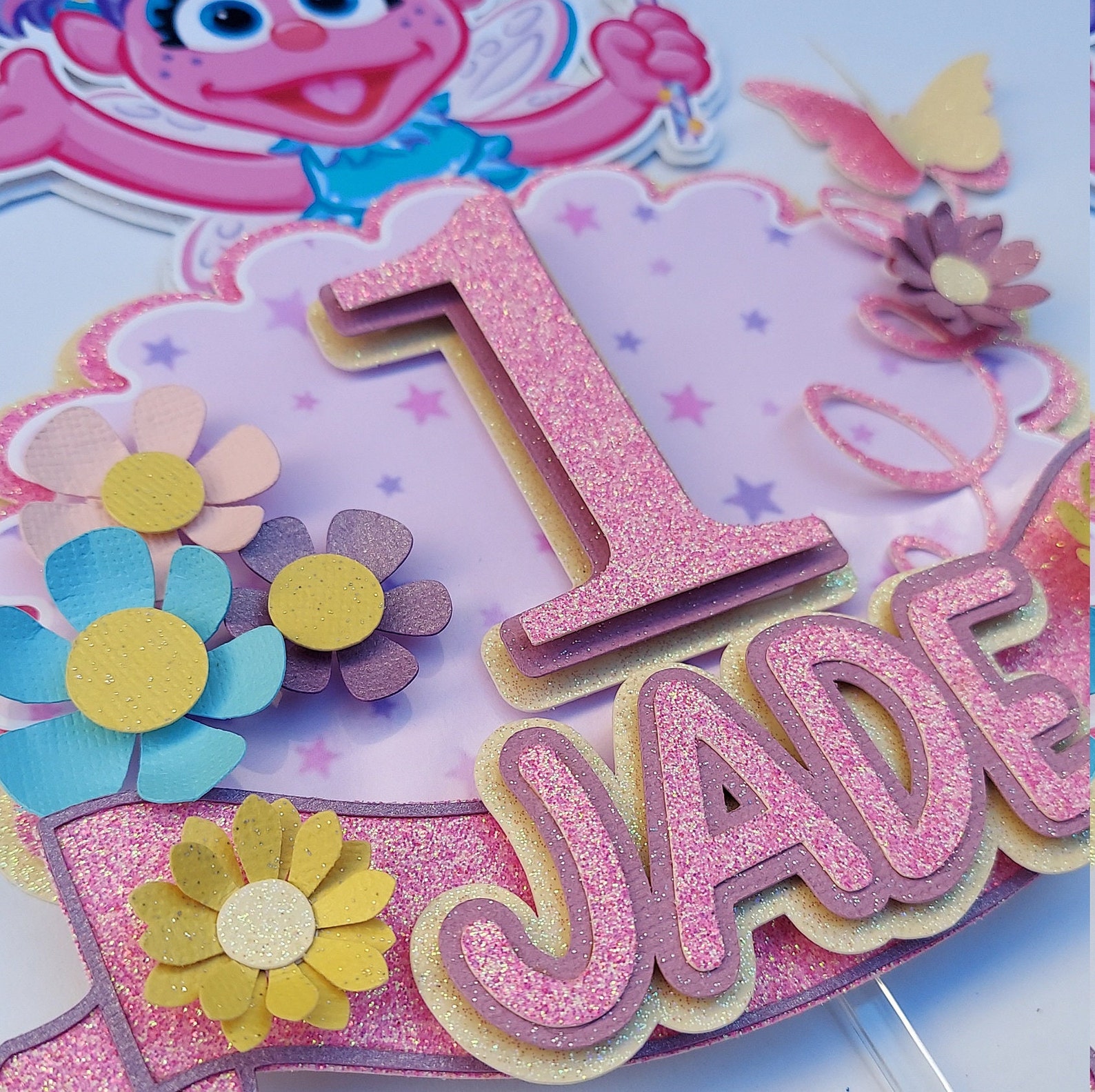 Abby Cake Topper Etsy