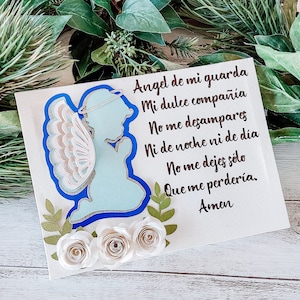 Angel Guarda,Angel de mi Guarda,Oracion Niños,Oraciones para Niñas,Oraciones,Regalos Espirituales,Guardian Angel in Spanish,Spanish Prayers