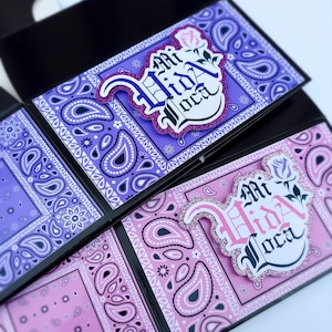 Chola Theme- Mi Vida Loca - Lowrider- Oldies, Chola, Cholo Personalized Party Favor Boxes